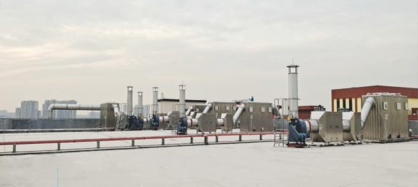 THIẾT BỊ LỌC KHÍ THẢI VI SINH - LỌC SINH HỌC 01